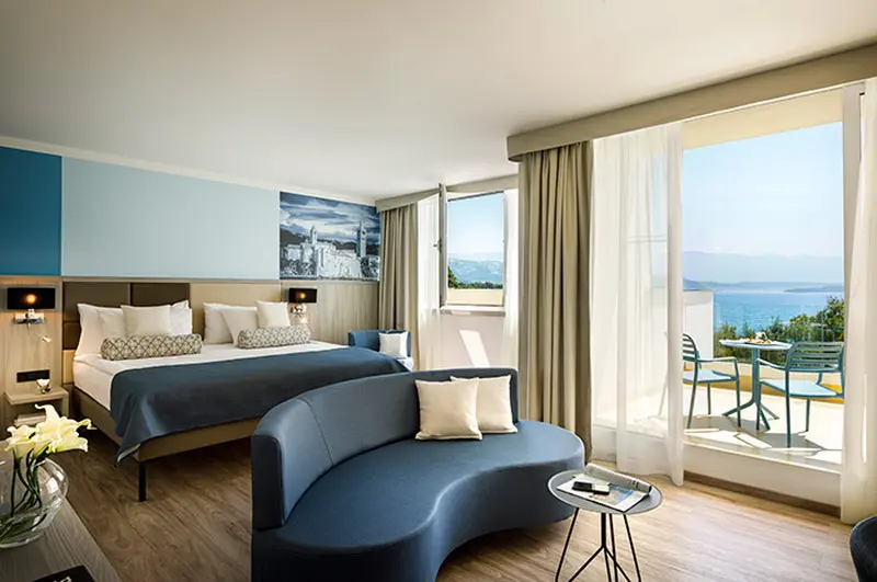 Apartament Premium z balkonem widok morze Carolina hotel