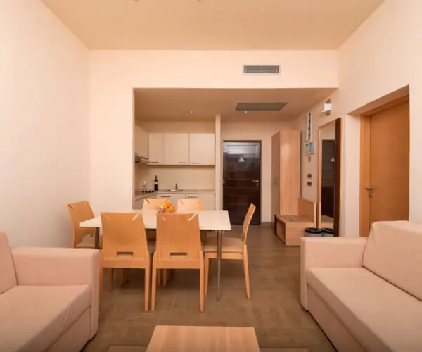 Apartament z 2 sypialniami 6 osobowy